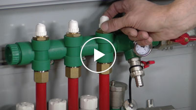 Regulación de calefacción por piso TUBOTHERM