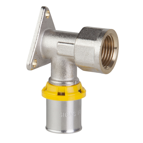 Codo 90° con Base Hº